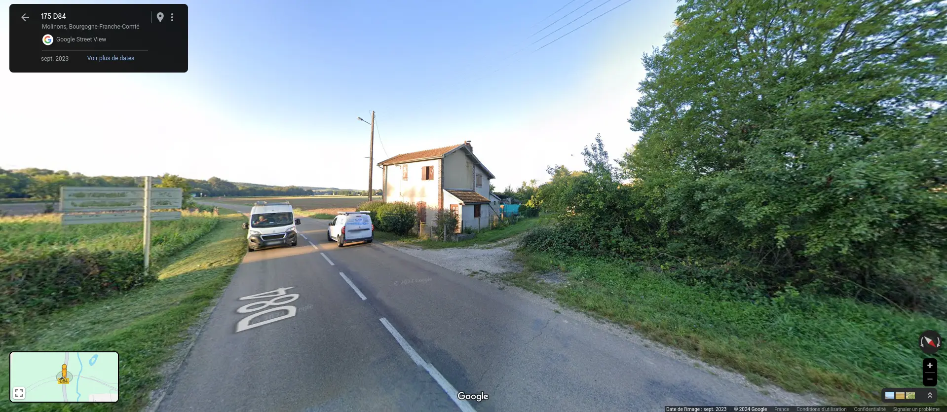 streetview du lieu
